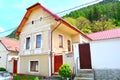 Typical House in the cvartal Schei of Brasov Royalty Free Stock Photo