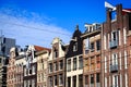 Typical house facade in Amsterdam Royalty Free Stock Photo