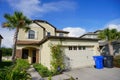 A typical house in Florida Royalty Free Stock Photo