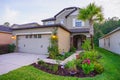 A typical house in Florida Royalty Free Stock Photo