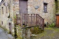 Typical house made with stone in Portugal