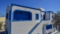 Typical house on Santorini Island, Greece Royalty Free Stock Photo