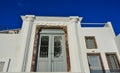 Typical house on Santorini Island, Greece Royalty Free Stock Photo