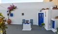 Typical house on Santorini Island, Greece Royalty Free Stock Photo