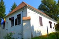 Typical house in the village Calnic, Transylvania