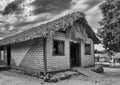 A typical house in the village of Mumbuca, Jalapao Brazil. Royalty Free Stock Photo