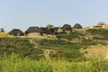 Typical Houses in Africa Royalty Free Stock Photo