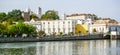 Typical houses architecture at Tavira village in Algarve