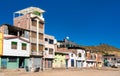 Houses in Cabanaconde at the Colca Canyon in Peru