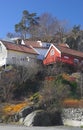 Typical houses in Norway