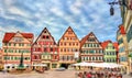 Typical houses in Tubingen - Baden Wurttemberg, Germany