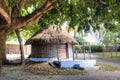 Typical hut in Vilanculos in Mozambique