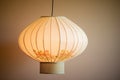 typical indian paper lantern under soft light Royalty Free Stock Photo