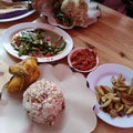 Typical Indonesian Sundanese food