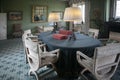 Typical interior of English castle. Leeds Castle Seminar Room