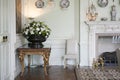 Typical interior of English castle. Leeds Castle Seminar Room