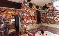 Typical interior of traditional house. Harar. Ethiopia.