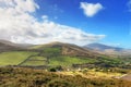 Typical Irish landscape in summer.