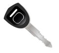 Typical Isolated Car Ignition Key