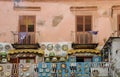 Typical italian ceramics in a souvenir shop in Amalfi Royalty Free Stock Photo