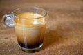 Typical Italian coffee espresso macchiato hot cold caldo freddo cappuccino