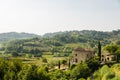Italian landscape in Tuscany, Europe Royalty Free Stock Photo