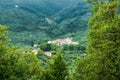 Lupicciano olive groves in Pistoia Tuscany Italy. A very small village in italian hills