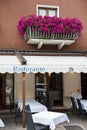 Typical Italian restaurant