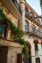 Typical italian street in Agropoli