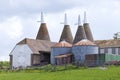 Oast farm buildings in Kent Royalty Free Stock Photo