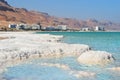 Typical landscape of the dead sea, Israel