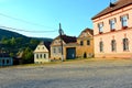 Typical landscape in Saschiz (Keisd), Transylvania