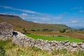 The typical landscape in Yorkshire Dales National Park, Great Britain Royalty Free Stock Photo