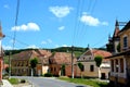 Typical lanscape in the village Biertan, Transylvania