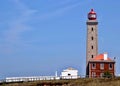 Typical lighthouse on the westcoast - Portugal