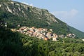 Typical little village in the mountains - Corfu, Greece