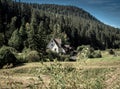 Typical lonely farm in the Black Forest