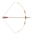 Drawn English Longbow