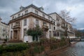 Typical luxury house in Baden-Baden Royalty Free Stock Photo