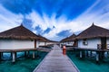 Typical Luxury Overwater Bungalow