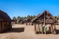 Typical malagasy village Royalty Free Stock Photo