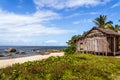 Typical malagasy village Royalty Free Stock Photo