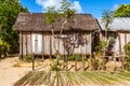 Typical Malagasy village Royalty Free Stock Photo