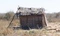 Typical malgasy hut Royalty Free Stock Photo