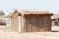 Typical malgasy hut Royalty Free Stock Photo