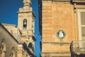 Typical Maltese architecture in Mdina city - Malta
