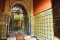 Typical Manor Sevillian house with patio, Seville, Spain