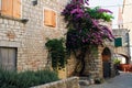 Typical Mediterranean stone brick house