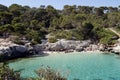 Typical Menorca beach