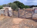 Typical menorca fence Minorca